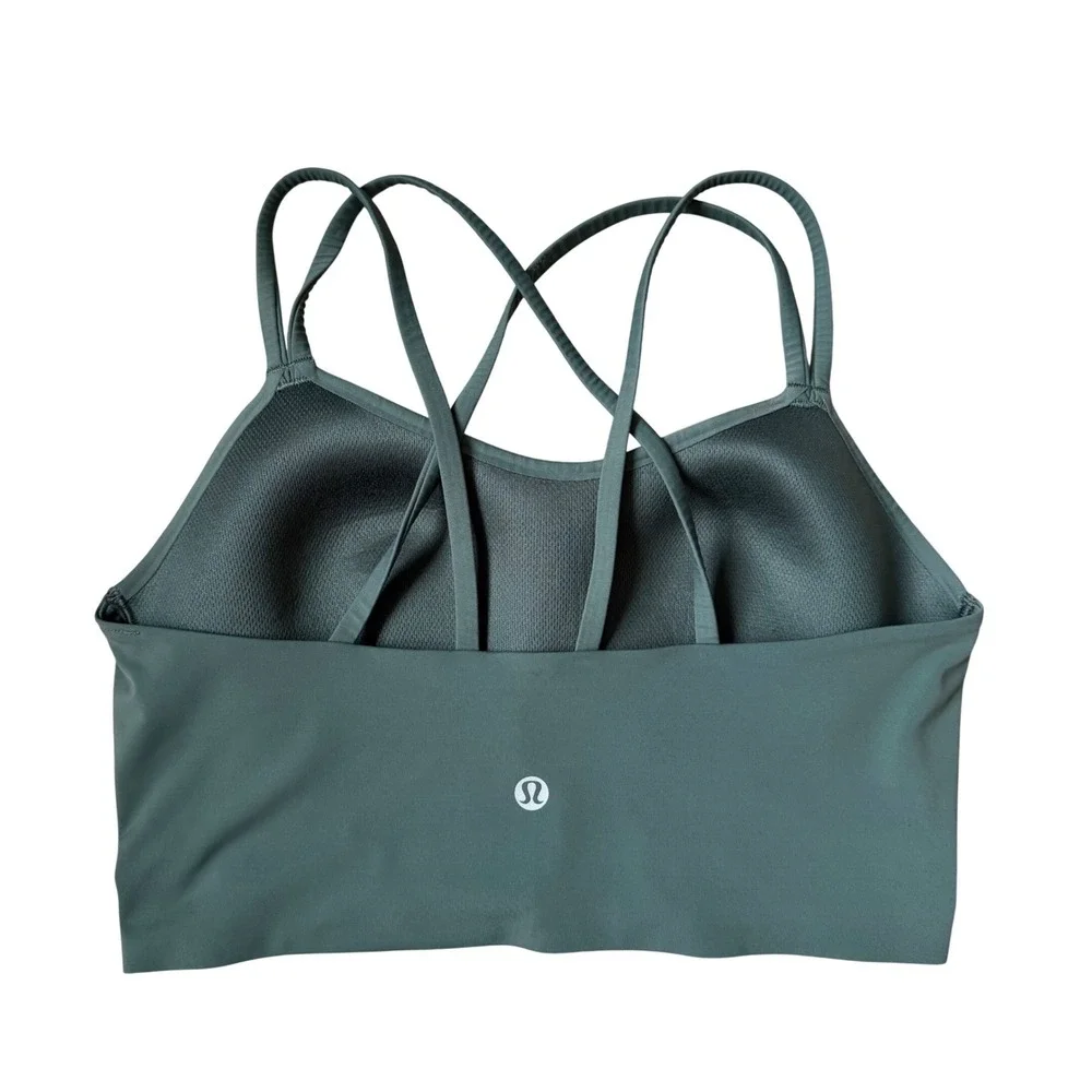 Lululemon Sports Bra Like a cloud Forest Green size B/C